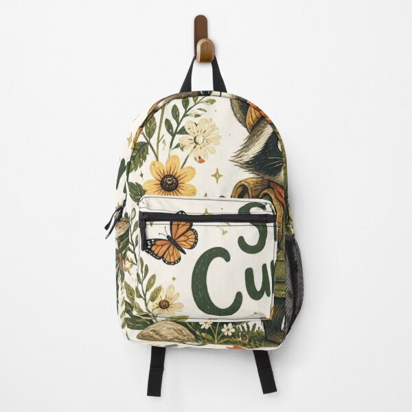 Item preview, Stay Curious Cute Raccoon Nature Explore designed and sold by goodFather4ever.