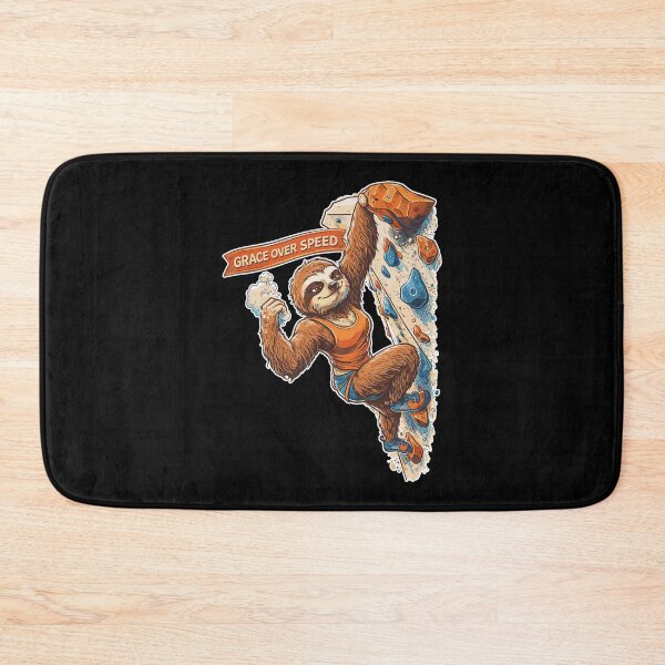 Item preview, Boulder Sloth: Grace Over Speed Climbing designed and sold by Pineapple-Tree.