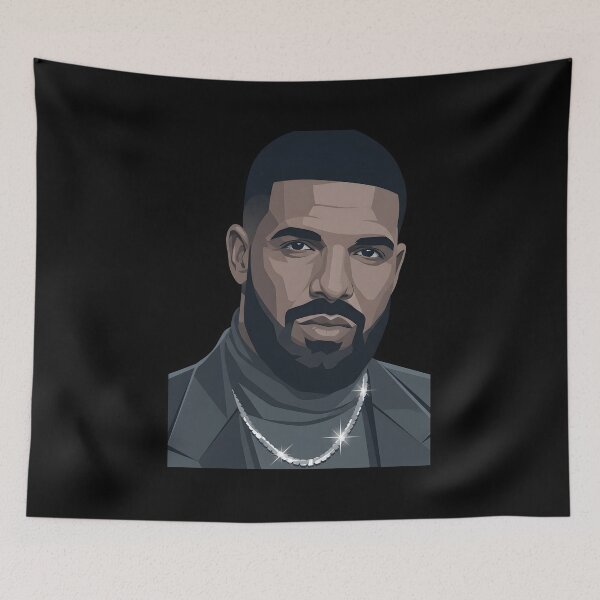Item preview, Drake pop art designed and sold by Rusdiii.