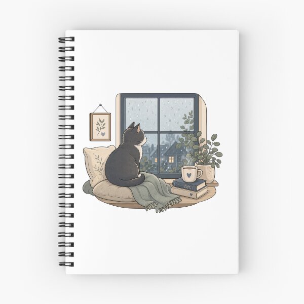 Item preview, Rainy Day Cat designed and sold by SMJFly Studio.