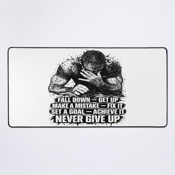 Item preview, Fall Down Get Up Motivation designed and sold by FABIOLA1970.