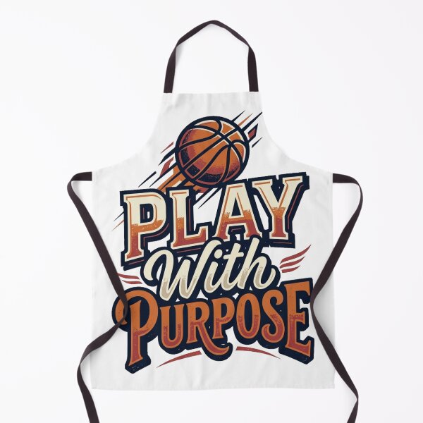Item preview, Play With Purpose – Vintage Basketball Typography Design designed and sold by @SHINTOSARTSTORE.