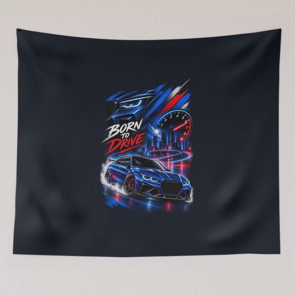 Item preview, Born to Drive – Neon Street Racing Performance Car designed and sold by Musamem  Designs.