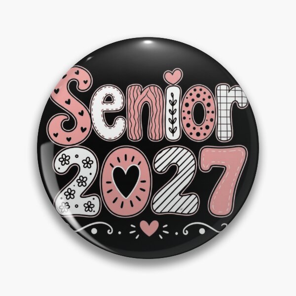 Item preview, Senior 2027 Class Of 2027 Cute Pink Hearts Retro High School designed and sold by haitrieuic96.