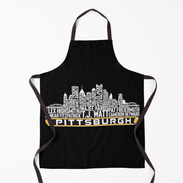 Item preview, Pittsburgh Football Skyline Player Names Typography Graphic designed and sold by BrittneyM90491.
