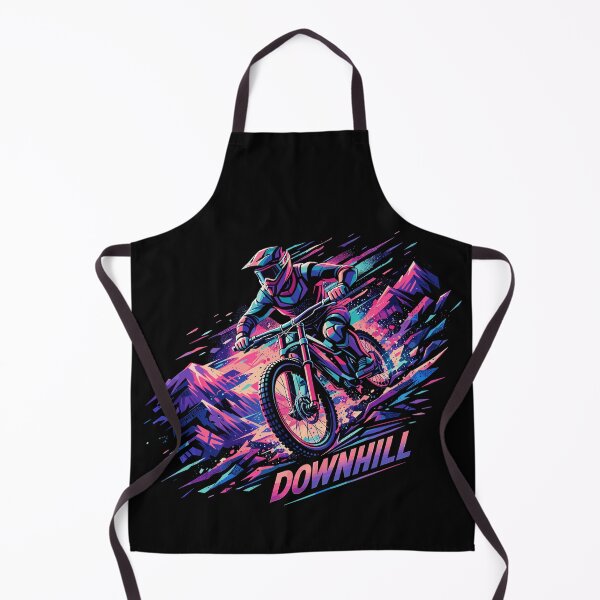 Item preview, Downhill MTB: Abstract mountain bike mountains designed and sold by Pineapple-Tree.