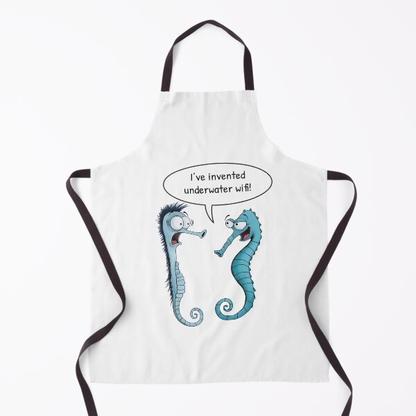 Item preview, Underwater WiFi Seahorse – Funny WiFi Gift designed and sold by FMproject.