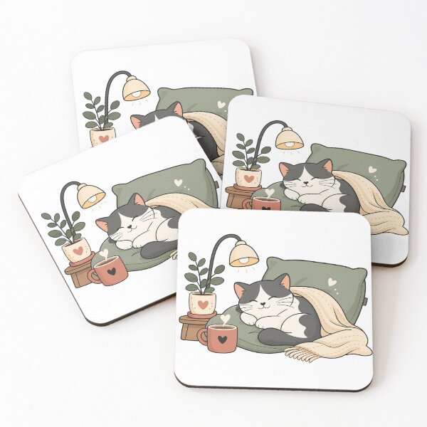 Item preview, Cozy Home Cat designed and sold by SMJFly Studio.