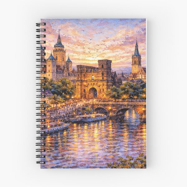 Item preview, A painting of Trier, Germany – A Beautiful place in Europe. designed and sold by GalleryKauffeld.