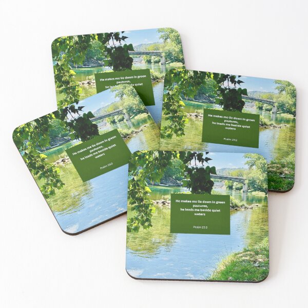 Item preview, Salmo 23, fondo de río designed and sold by happytraveller1.