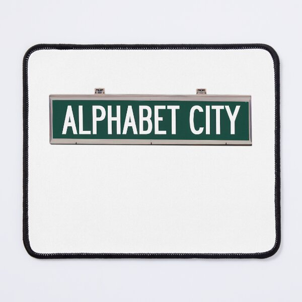 Item preview, Green Street Sign Transportation Typography designed and sold by RuffusCreations.