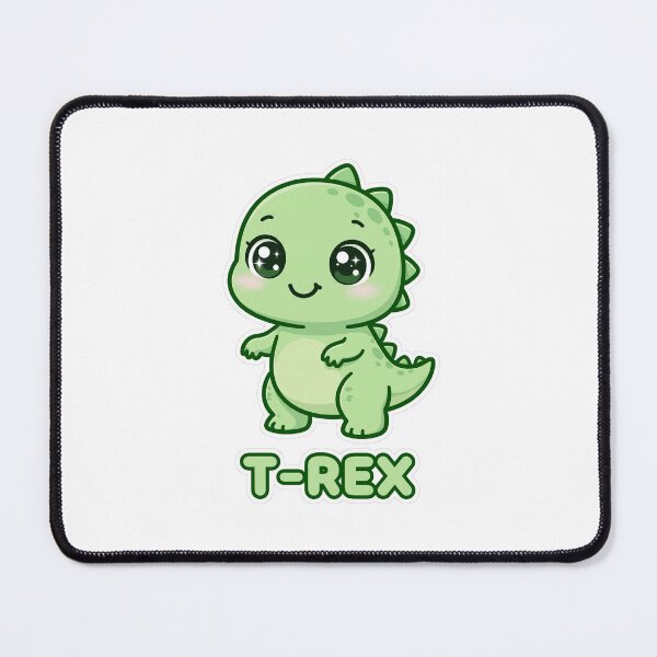 Item preview, Cute Baby T-Rex Dinosaur Chibi Illustration designed and sold by kunjaw.
