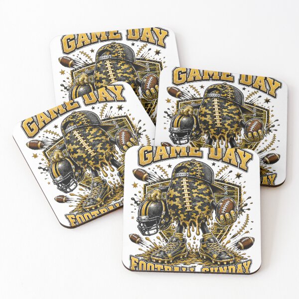 Item preview, Game Day Football Sunday Camo Drip Character Graphic designed and sold by Unique personality⭐⭐⭐⭐⭐.