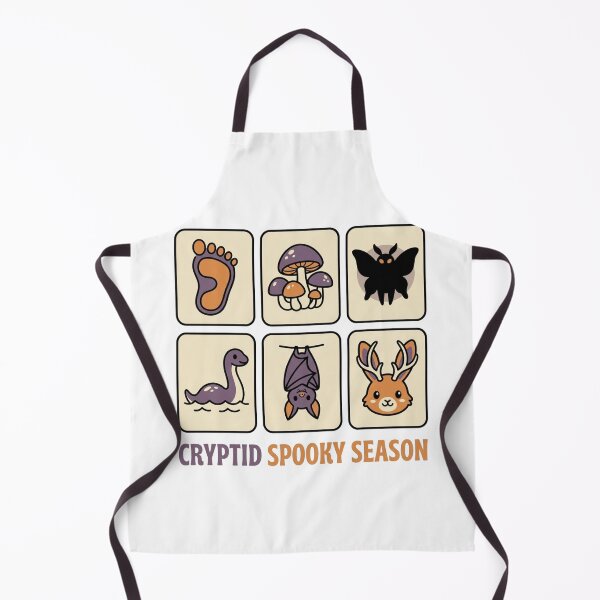 Item preview, Cryptid Spooky Season Cute Bigfoot Mothman Loch Ness Jackalope designed and sold by raedattia.