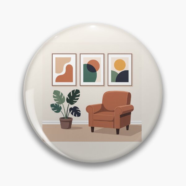 Item preview,  Cozy Corner With Wall Art Grid  designed and sold by TrendMorphic.