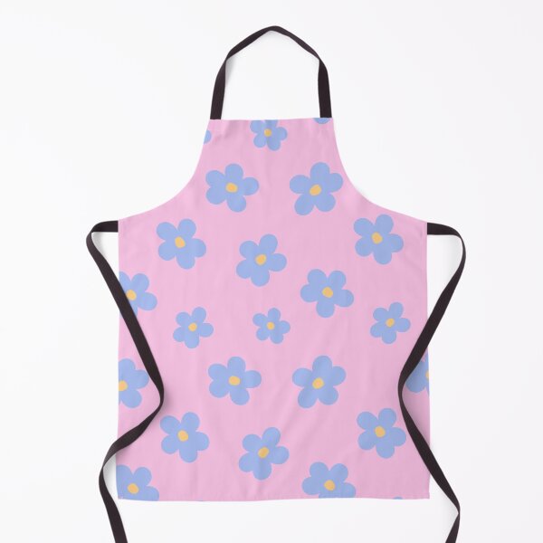 Aperçu de l'œuvre Motif floral bleu pastel rétro créée et vendue par jianina-alondra.