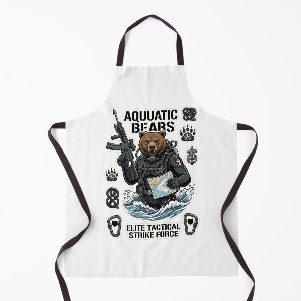Item preview, Aquatic Bears Elite Tactical Strike Force Combat Scuba Bear designed and sold by carestazafeli.