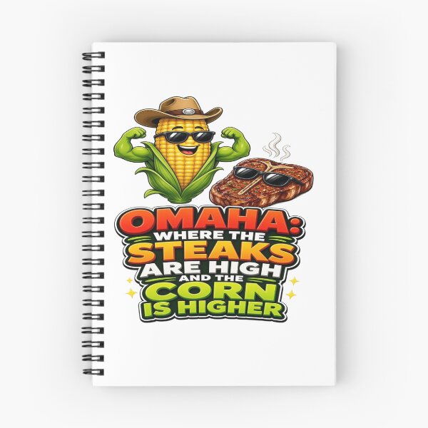 Item preview, Omaha Where the Steaks Are High Corn Is Higher designed and sold by Sushikidsntoddlers.