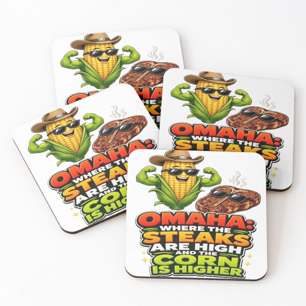 Item preview, Omaha Where the Steaks Are High Corn Is Higher designed and sold by Sushikidsntoddlers.