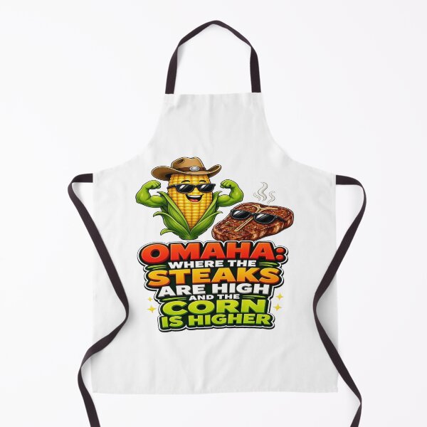 Item preview, Omaha Where the Steaks Are High Corn Is Higher designed and sold by Sushikidsntoddlers.