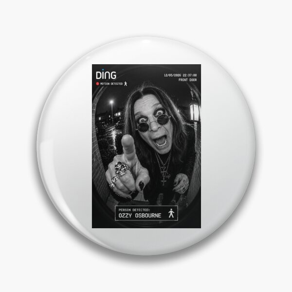 Item preview, Ozzy Osbourne DING Doorbell Camera designed and sold by Aimz, Apparently.
