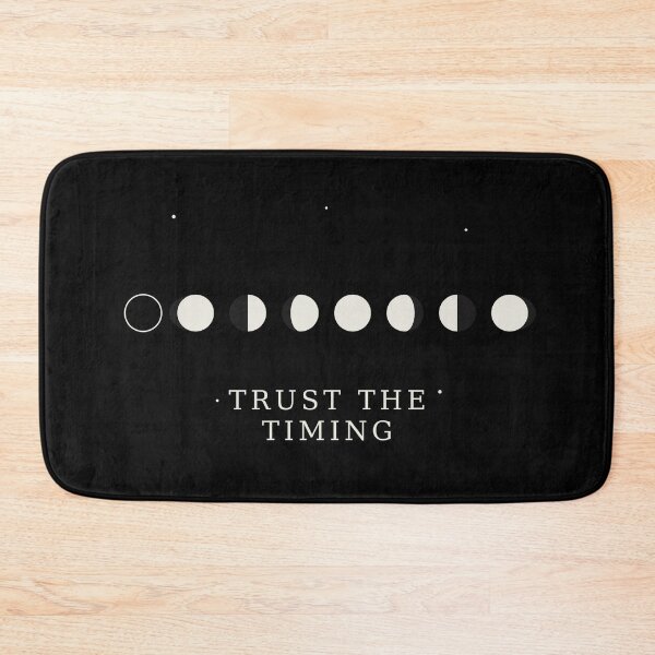 Item preview, Trust the Timing Moon Phases Design designed and sold by PixelDriftCo.