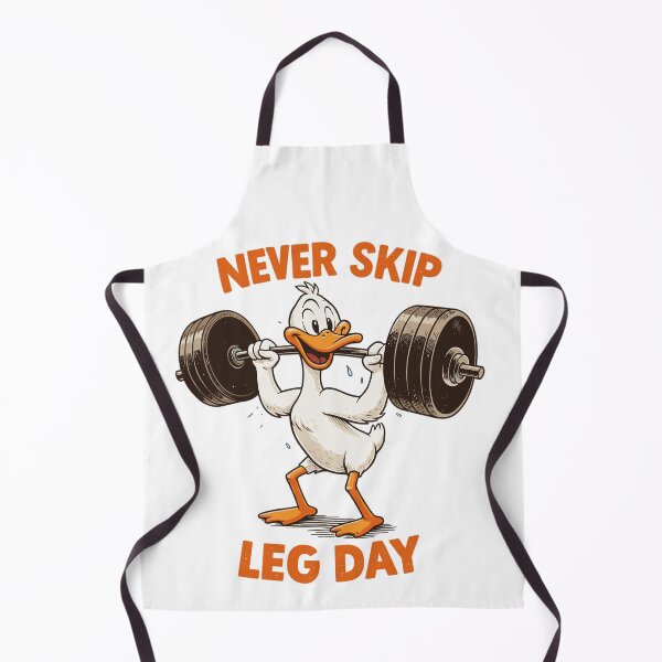 Artikelvorschau, Never Skip Leg Day – Fitness Gans Kniebeugen entworfen und verkauft von Pineapple-Tree.