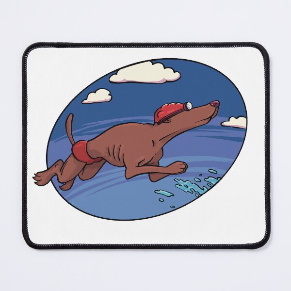 Item preview, Swimming Dog designed and sold by BentleysGreat.
