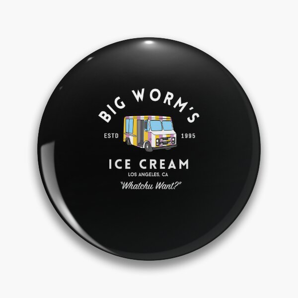 Item preview, BIG WORM'S ICE CREAM-WHATCHU WANT- LOS ANGELES designed and sold by SparklessCo.
