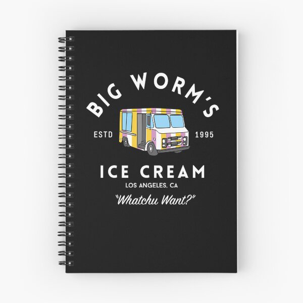 Item preview, BIG WORM'S ICE CREAM-WHATCHU WANT- LOS ANGELES designed and sold by SparklessCo.