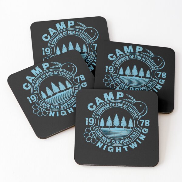 Item preview, Summer Camp Crest Pine Trees designed and sold by DS-PROJECT.