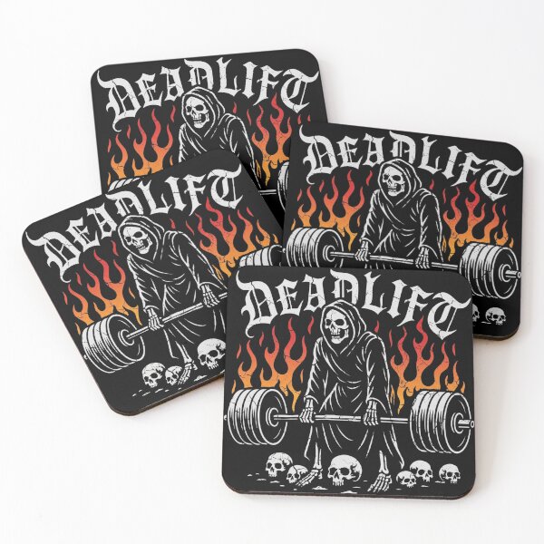 Item preview, "Deadlift Reaper: Infernal Power Gothic Lifting Design" designed and sold by Shopeon Designs.