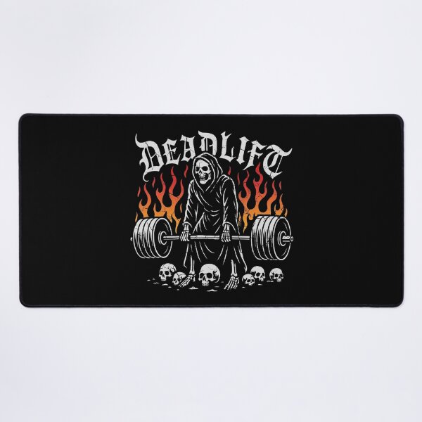 Item preview, "Deadlift Reaper: Infernal Power Gothic Lifting Design" designed and sold by Shopeon Designs.