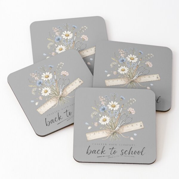Item preview, Crafted With Curiosity Botanical School Supplies designed and sold by MOCH- ART.
