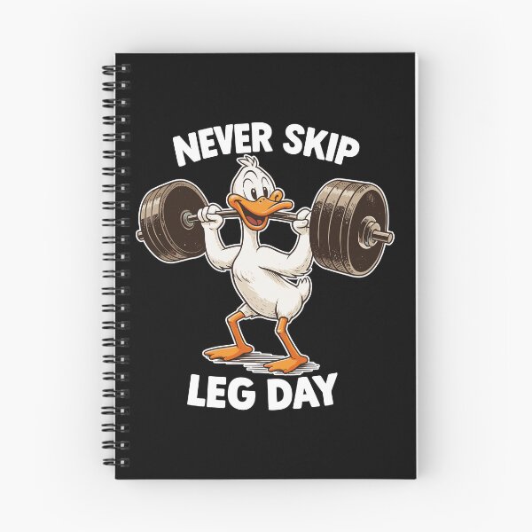 Item preview, Never Skip Leg Day – Fitness Goose Squats designed and sold by Pineapple-Tree.