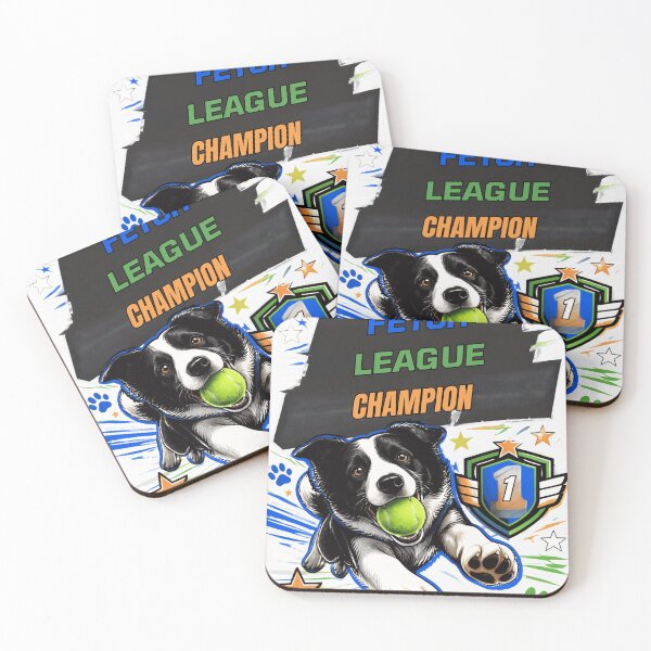Item preview, Fetch League Champion Hund mit Ball designed and sold by Paw-and-Purr.