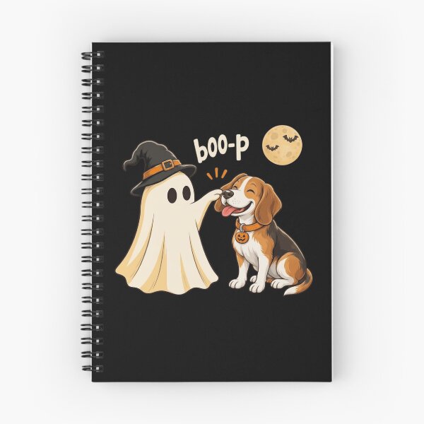 Item preview, Boo-p Cute Ghost Booping Beagle Dog Nose Funny Halloween Pet designed and sold by haitrieuic96.
