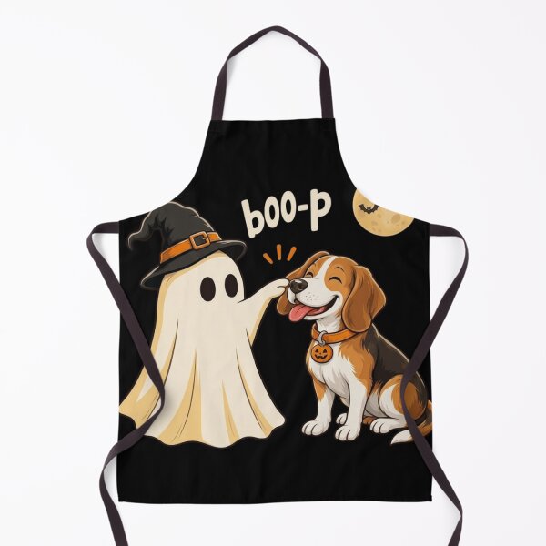 Item preview, Boo-p Cute Ghost Booping Beagle Dog Nose Funny Halloween Pet designed and sold by haitrieuic96.