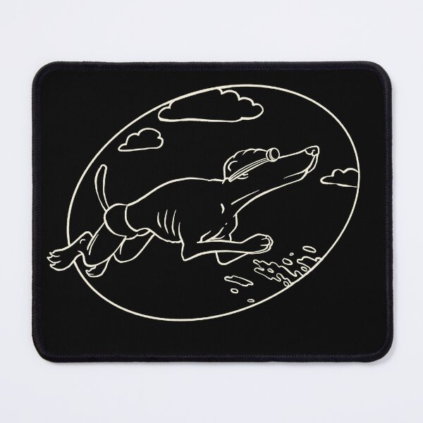 Item preview, Swimming Dog - White on black designed and sold by BentleysGreat.