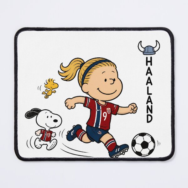 Item preview, Haaland Snoopy Meditation Norway 2026 designed and sold by FlutterDtealArt.