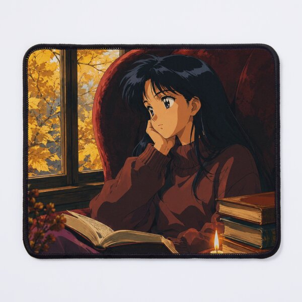 Item preview, Lofi Study Girl: Autumn Library designed and sold by bapupa.