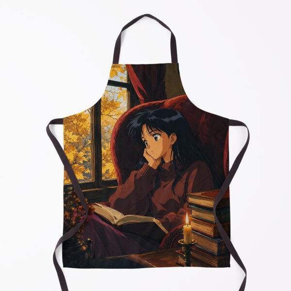 Item preview, Lofi Study Girl: Autumn Library designed and sold by bapupa.
