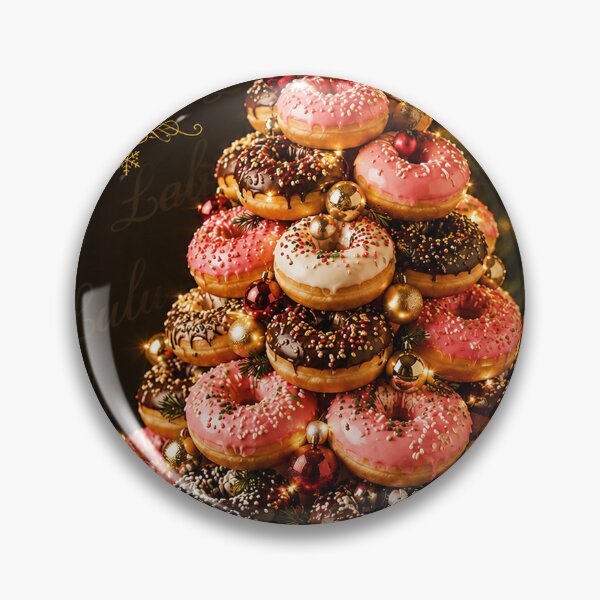 Item preview, Merry Christmas-  Donut Tree designed and sold by LuluLeb.