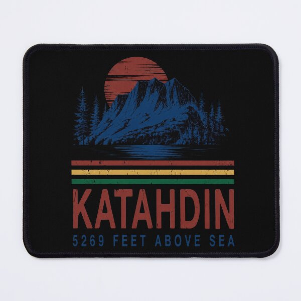 Item preview, Katahdin Maine Mountain Hiking Vintage designed and sold by Michaeltien.
