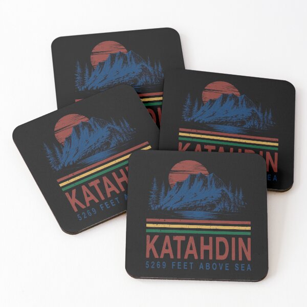 Item preview, Katahdin Maine Mountain Hiking Vintage designed and sold by Michaeltien.