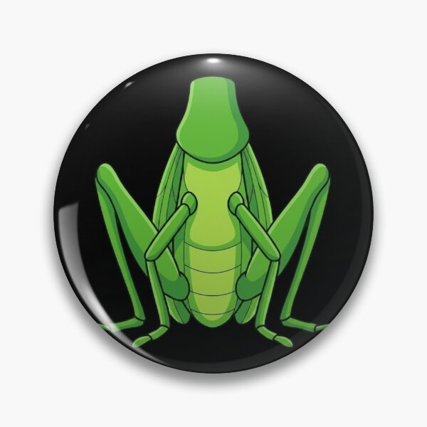 Item preview, Cute Green Grasshopper Insect Entomology Bug Lover Nature designed and sold by haitrieuic96.