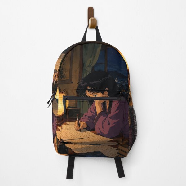 Item preview, Lofi Study Girl: Midnight Lantern Glow designed and sold by bapupa.
