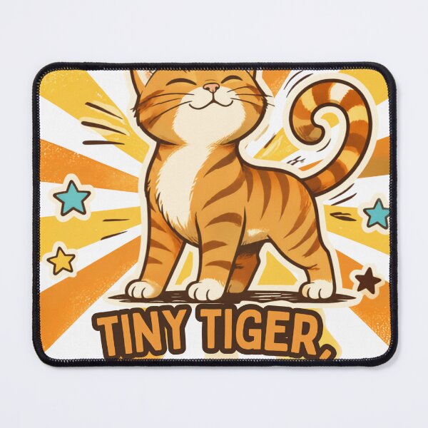 Item preview, Kleiner Tiger Großer Charakter designed and sold by Paw-and-Purr.