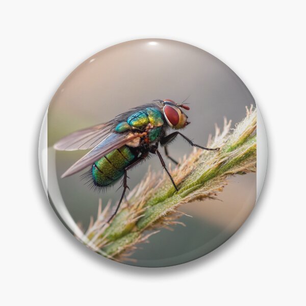 Item preview, Iridescent Green Fly Macro designed and sold by Honali.