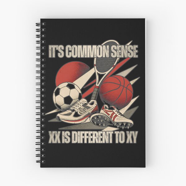 Item preview, It's Common Sense XX is Different to XY Women’s Sports Equipment designed and sold by PROPera-design.